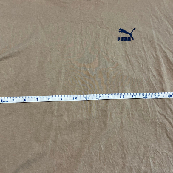 PUMA Cream Men’s t-shirt, size medium - Picture 4 of 4